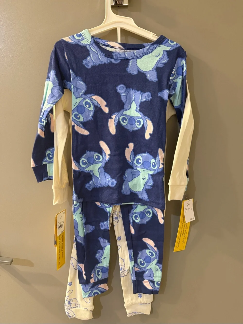 NWT Disney Stitch Pajama 2 Sets Size 4T